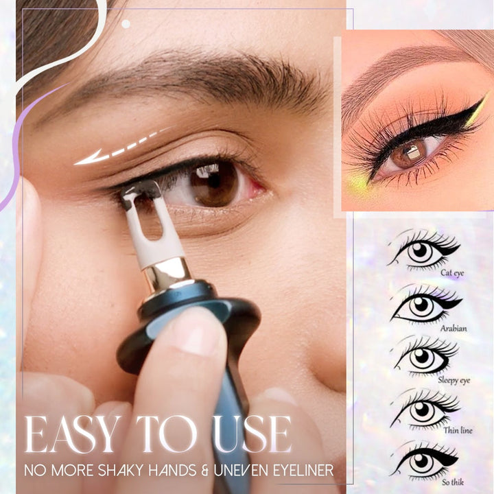 Glamorous Finish | Easy Eyeliner Kit for Perfect Lines