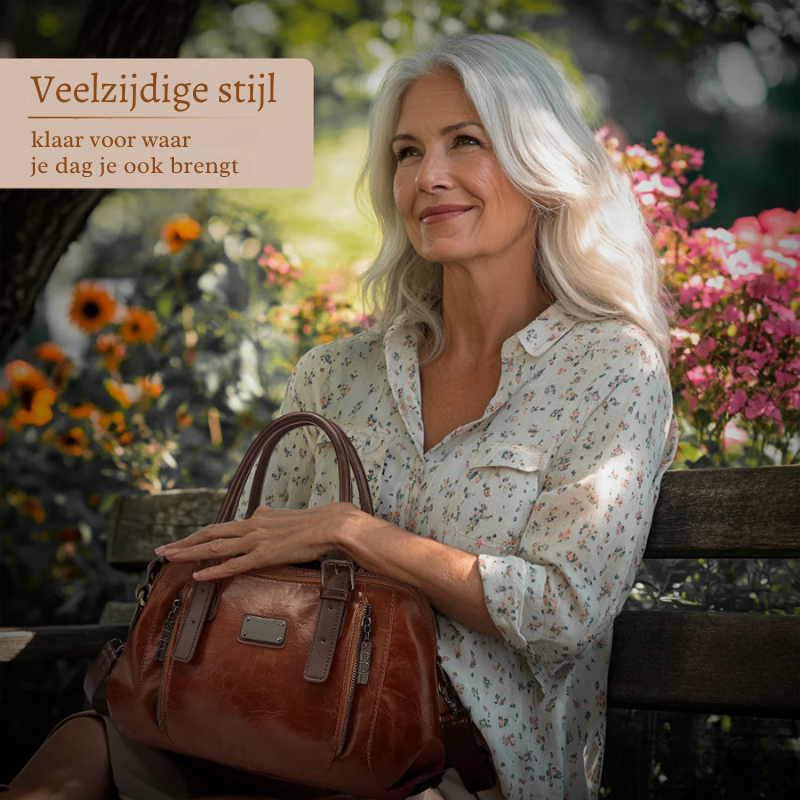 Silke’s Luxe Statement | Timeless Bag Made of Vegan Leather