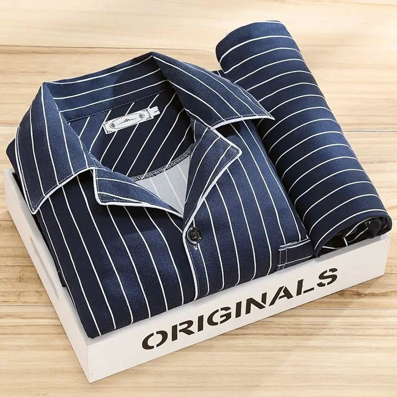 Men's Pajamas Pajama Set for Men Pajamas, view 5 - Elena Harper