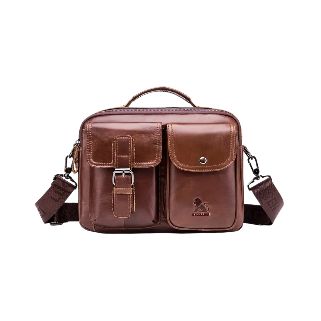 Lesley Classic Two Pocket Shoulder Bag - Elena Harper