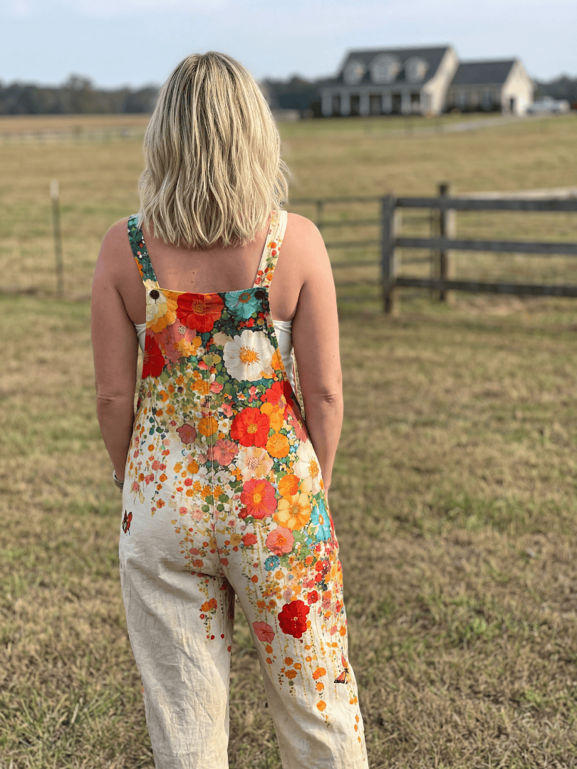 Vesia™  |  Floral Relaxed Jumpsuit