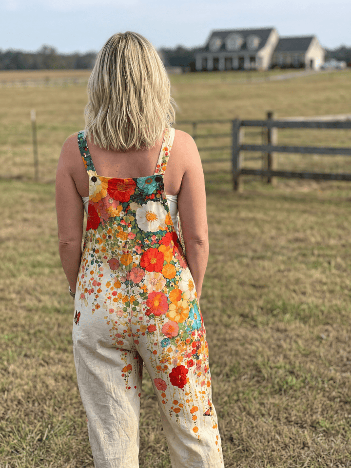 Vesia™  |  Floral Relaxed Jumpsuit