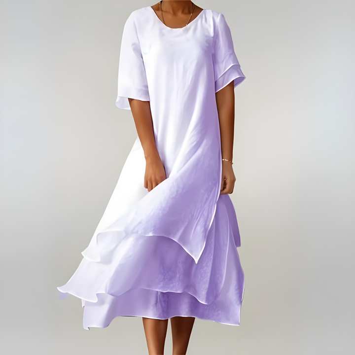 Women's Flowing Lightweight Elegant Summer Dress