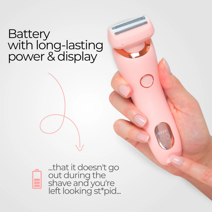 SmoothRazor™ Powerful yet Gentle