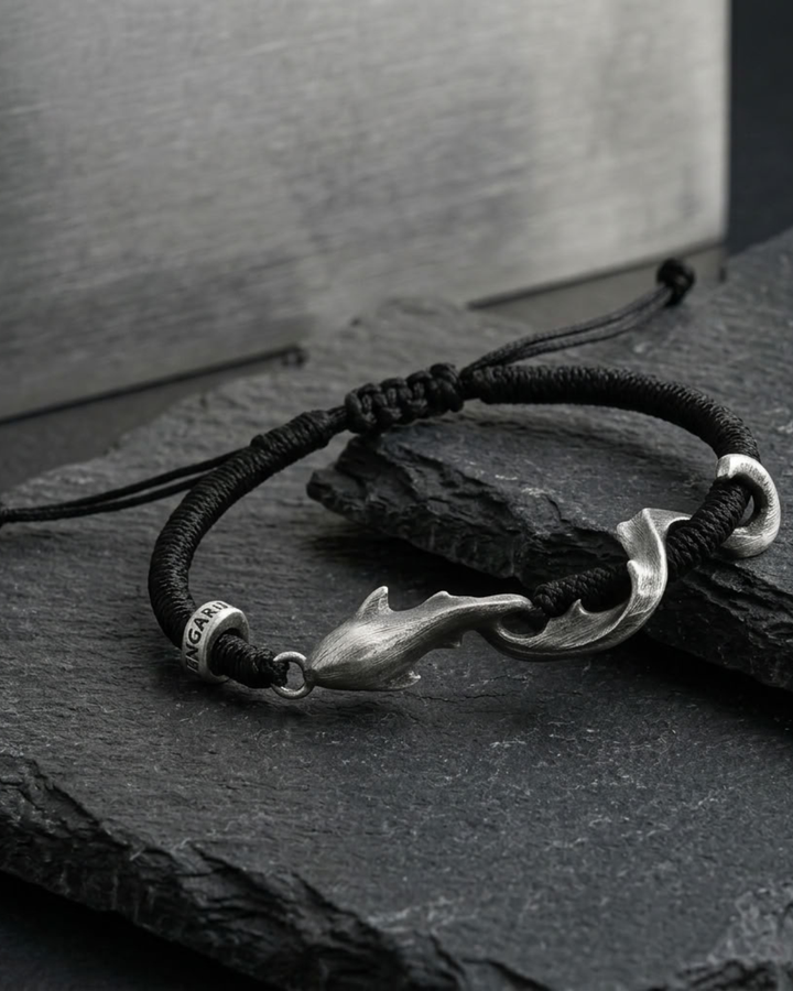 Sterling Silver Breach Link Bracelet For Men