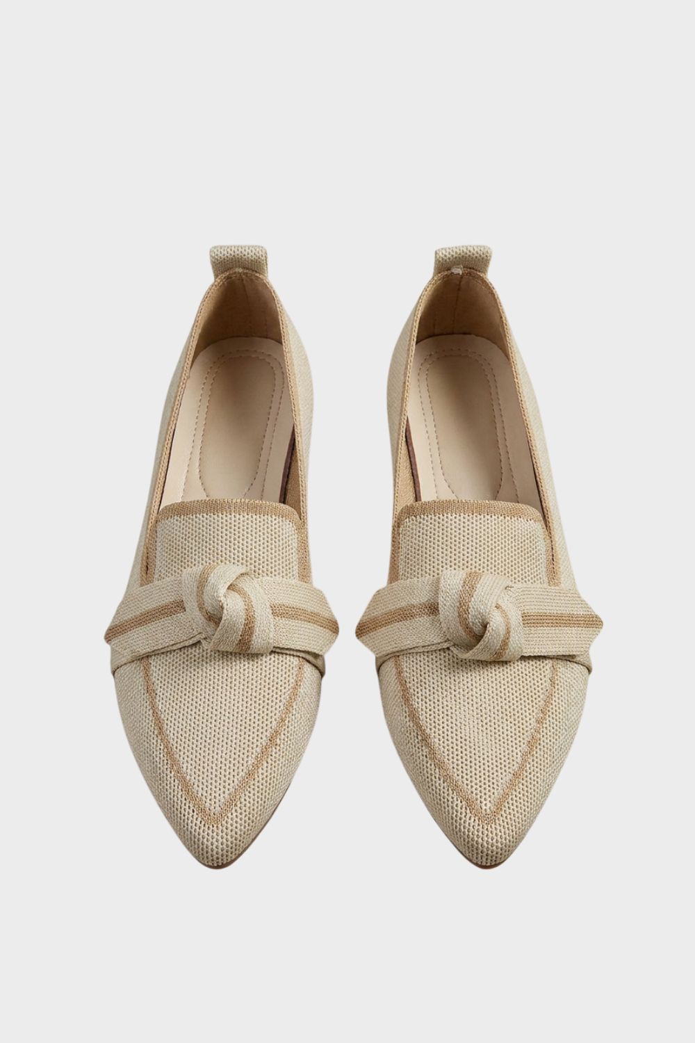 Women's Pointed Loafers | Knit