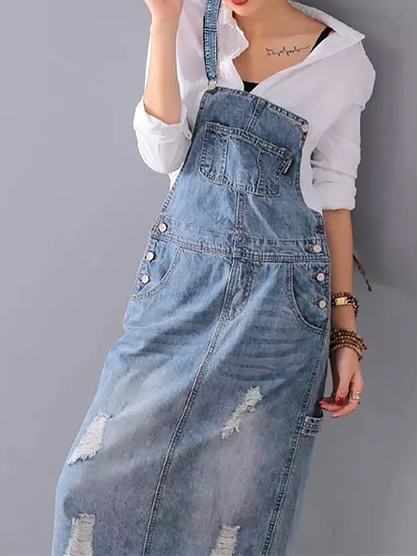 Anna - Chic Overall Dress