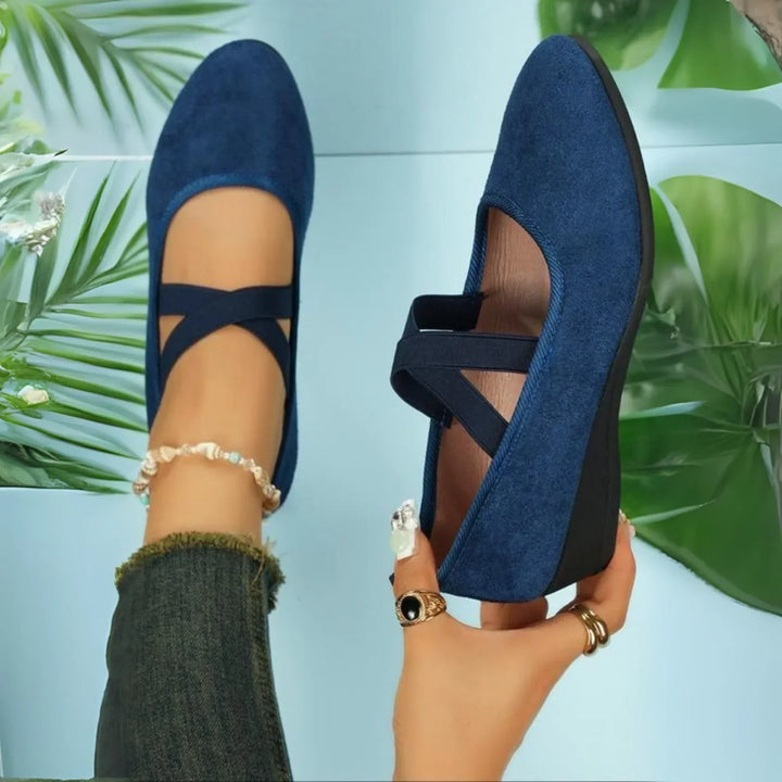 Comfortable Shoes with Elastic Straps EB EB