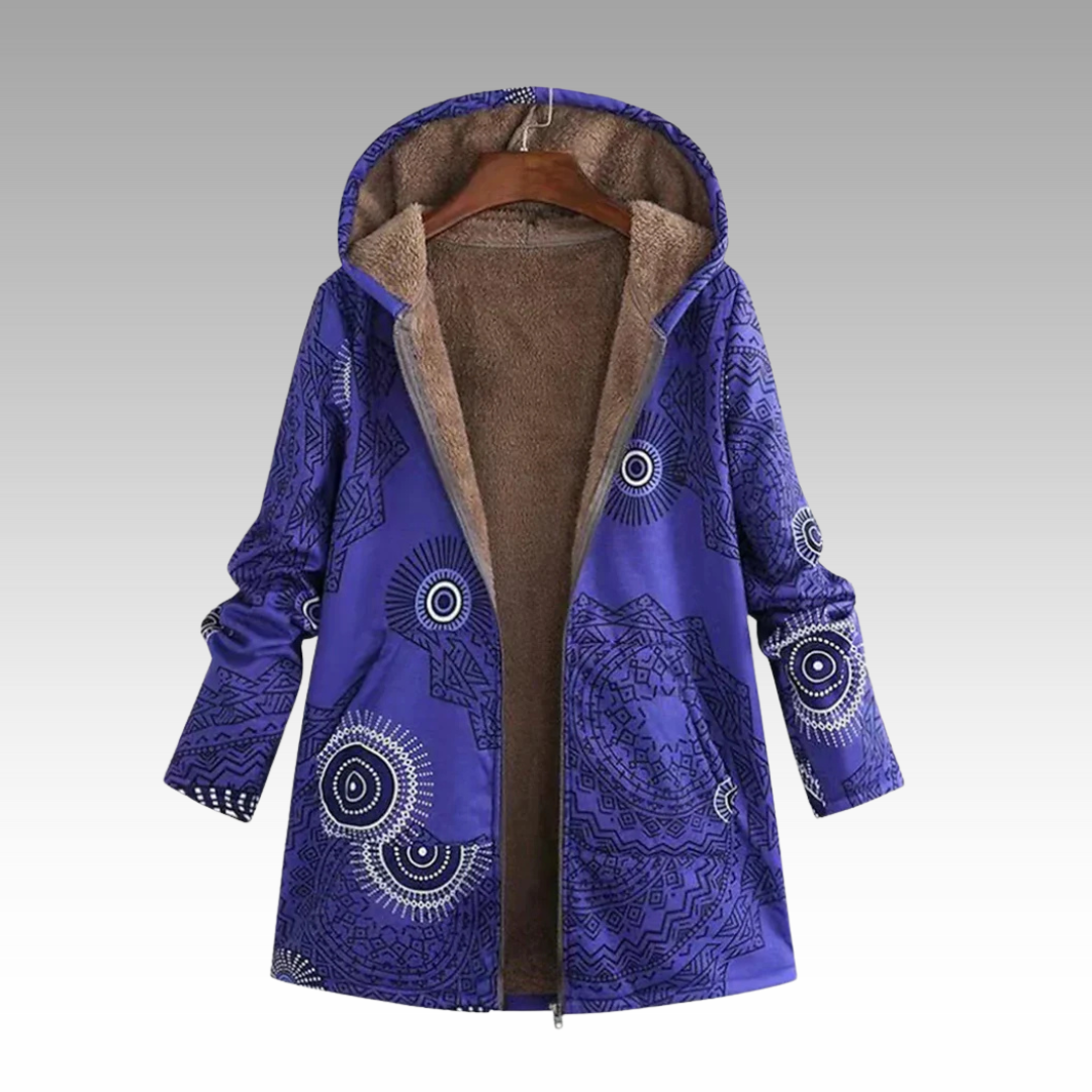 Priya - Chic Vintage Printed Jacket