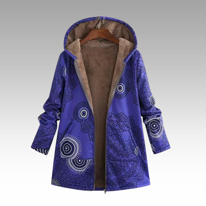 Priya - Chic Vintage Printed Jacket