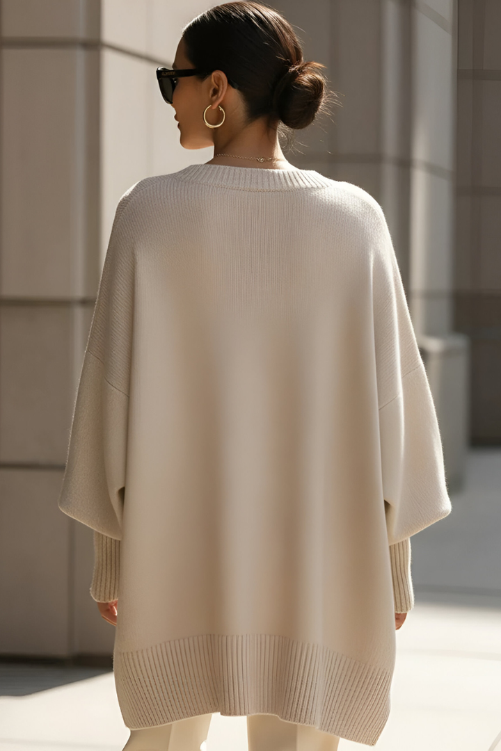 Nari™ | Elegant Oversized Knitted Sweater