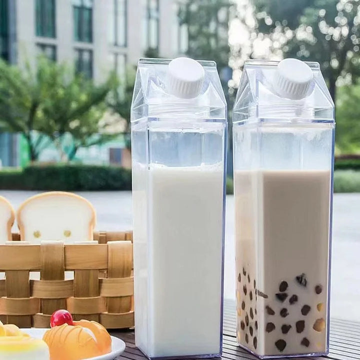 1+1 FREE | DrinkerCarton™ - Acrylic Milk Carton Water Bottles [Last Day Discount]