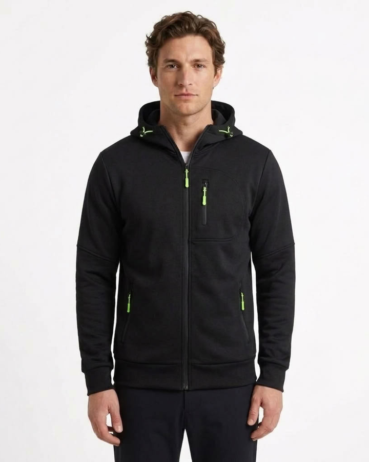Fleece-Lined Hooded Sweatshirt