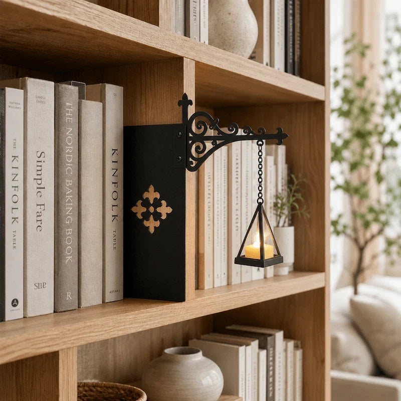 Halloween Ghost & Lantern Bookshelf Light