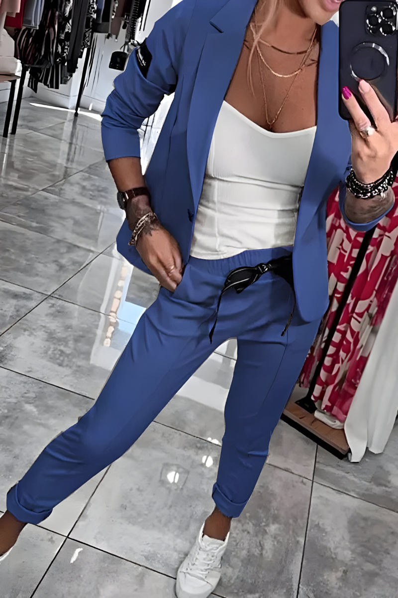 Neris™ | Elegant Modern Two-Piece Suit