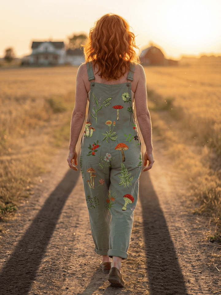 Amelie™ Field Strap Jumpsuit by Emma & Rose Cape Town, featuring a stylish, casual design with adjustable straps and a relaxed fit.