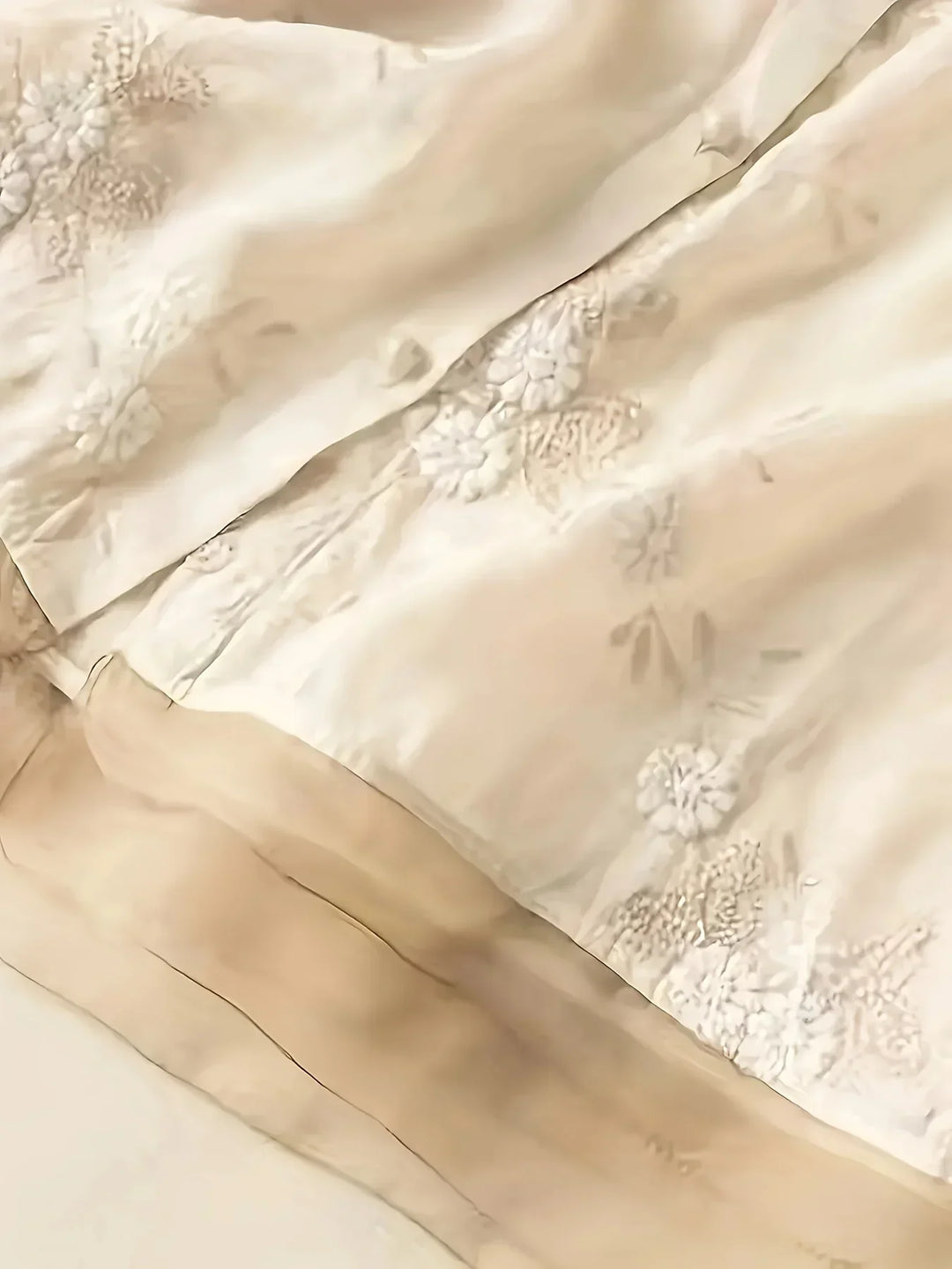 Embroidered Flower Blouse Eliza Button Closure Stylish, view 5 - Elena Harper