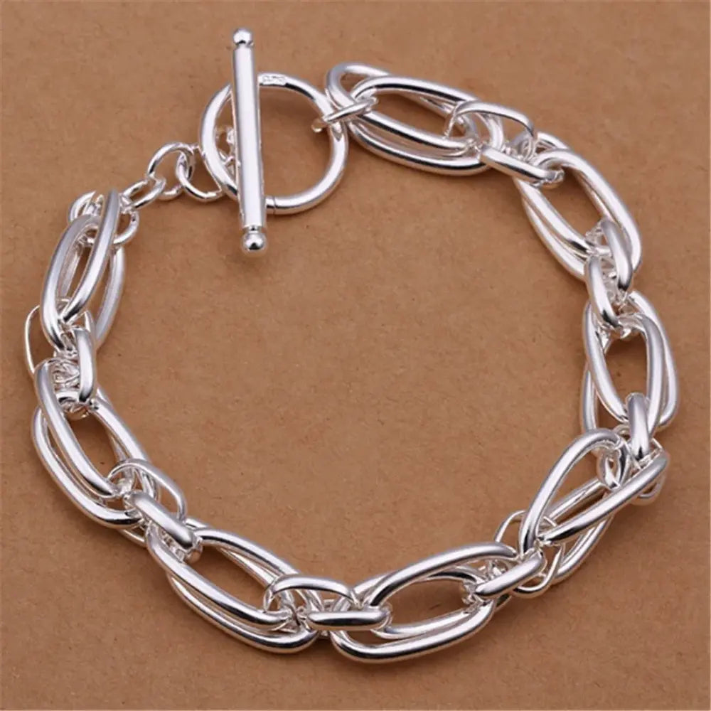 Women's 925 Sterling Silver Chain Bracelet - 5 Styles