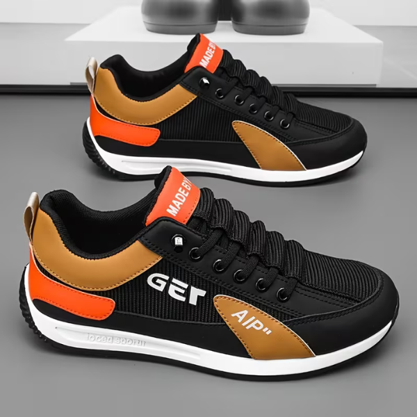 Luiz Elegant Lace-Up Sneaker - Elena Harper
