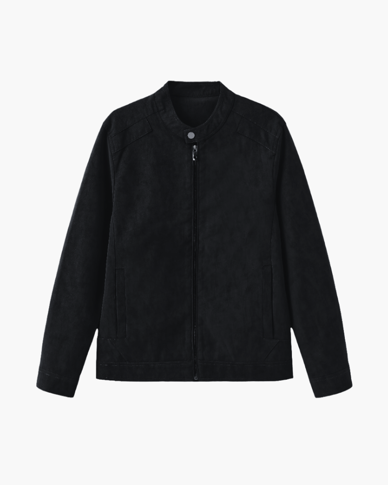 Estate Suede Leather Jacket - Elena Harper