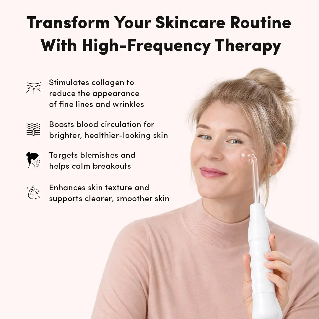 High Frequency Wand Skin Care – Glass Electrode Therapy