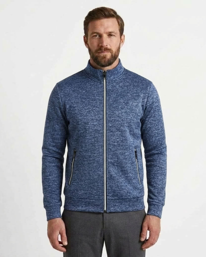 Windproof Stand Collar Gilet For Men
