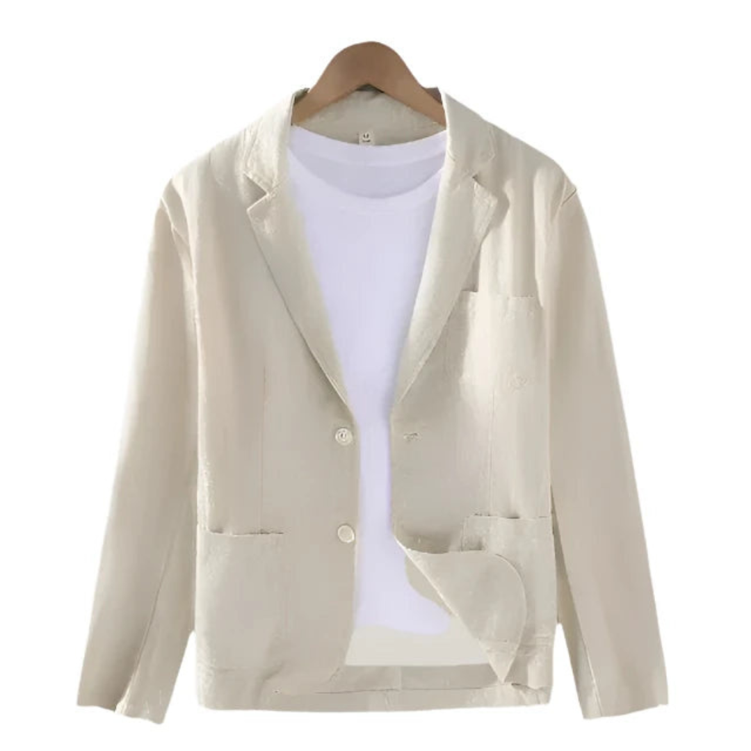 Men's Elegant Lightweight Blazer Jacket for Sophisticated Style