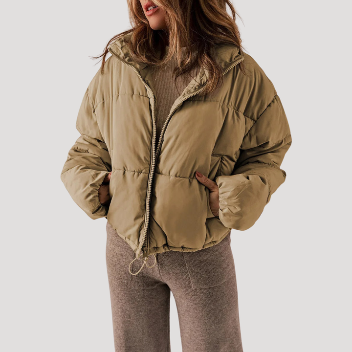 Women's Zip-Up Puffer Jacket