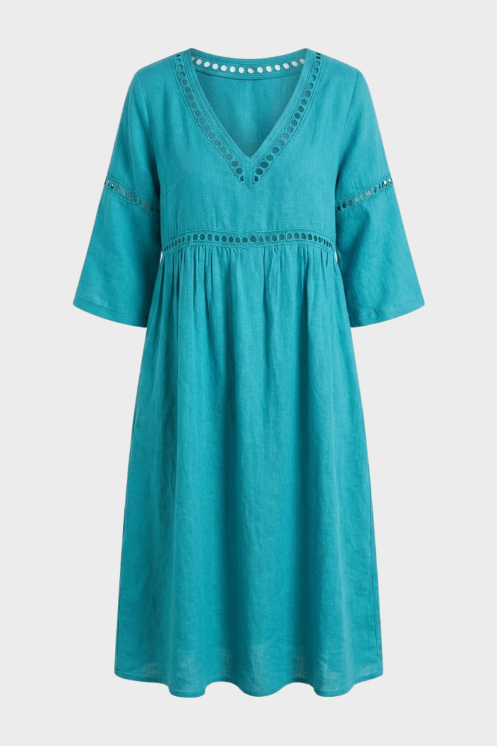 Women’s Natural Summer Dress | Midi