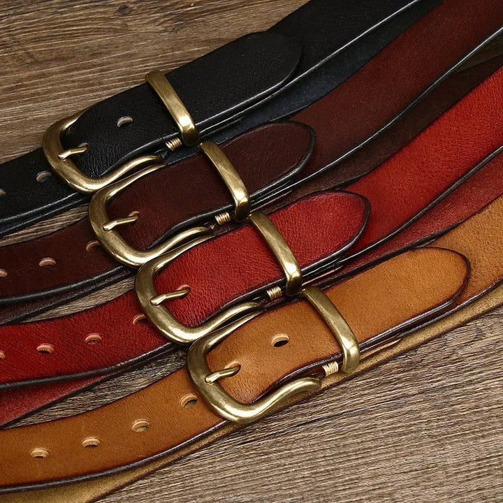 Ares Classic Handmade Vegan Leather Belt – Durable Premium Style for Casual and Formal Wear