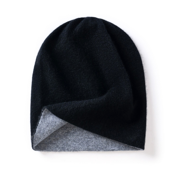 Greylan Cashmere Beanie, view 5 - Elena Harper
