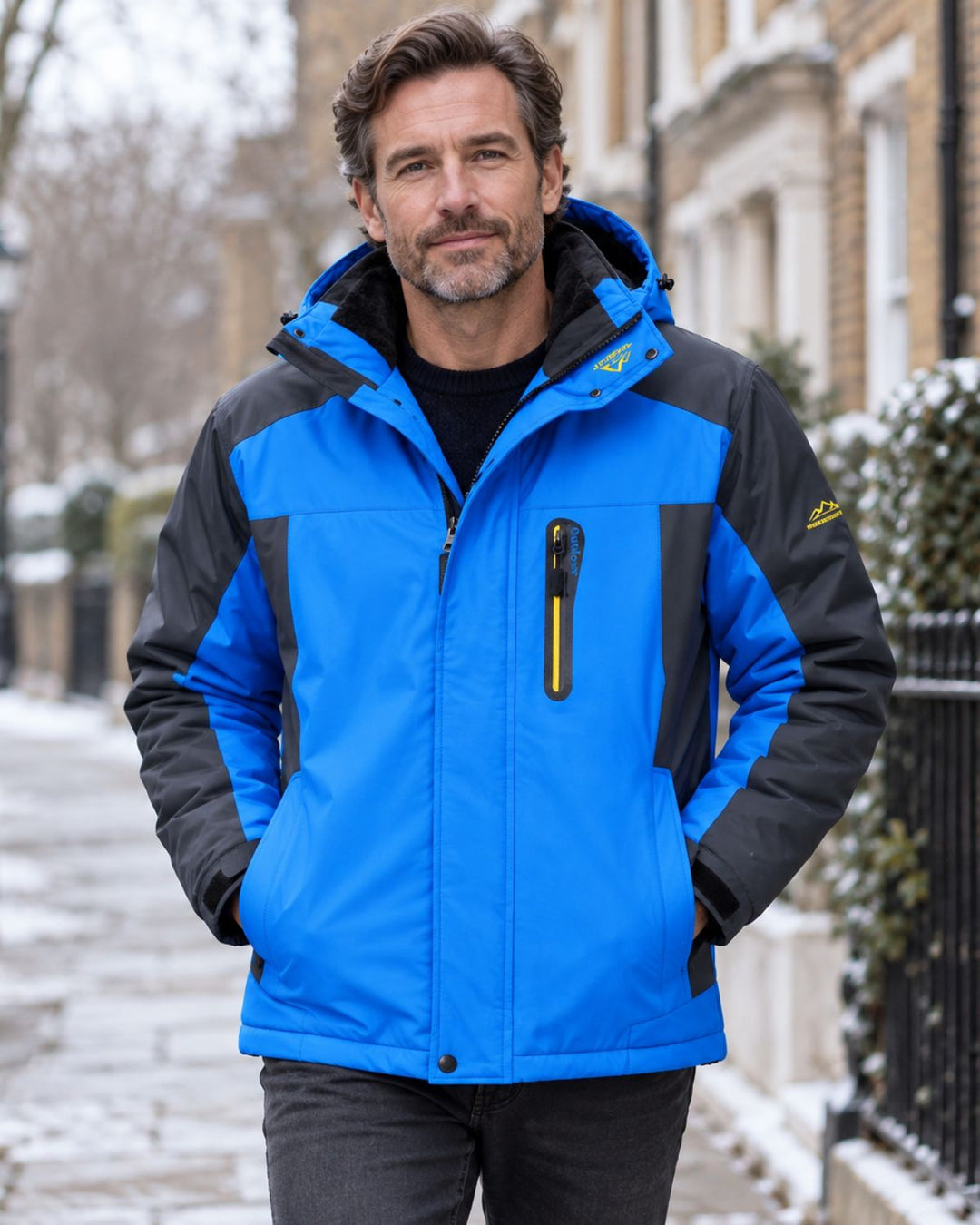 LAURENT MONACO | WINTER HOODED JACKET FOR MEN