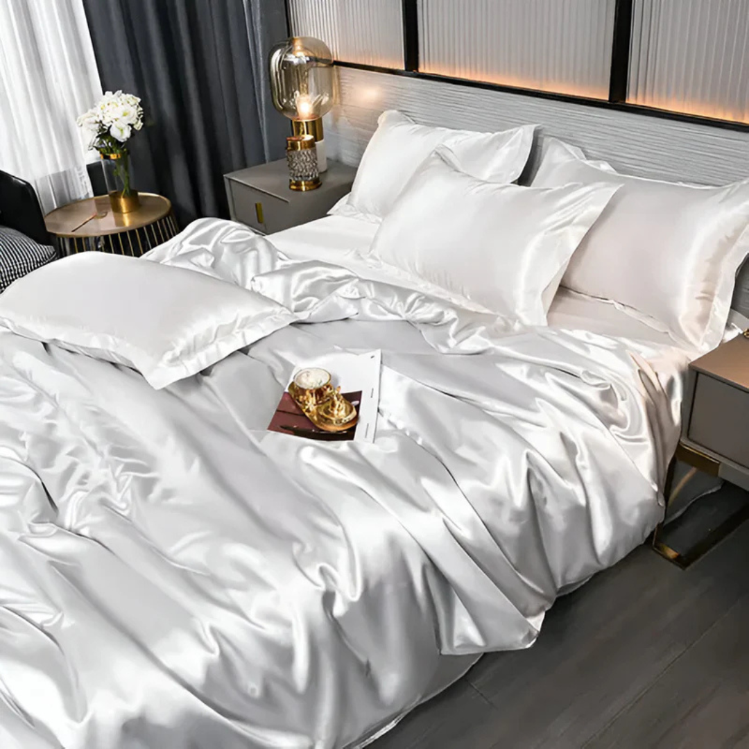 High-Quality Silk Bed Linen, view 6 - Elena Harper