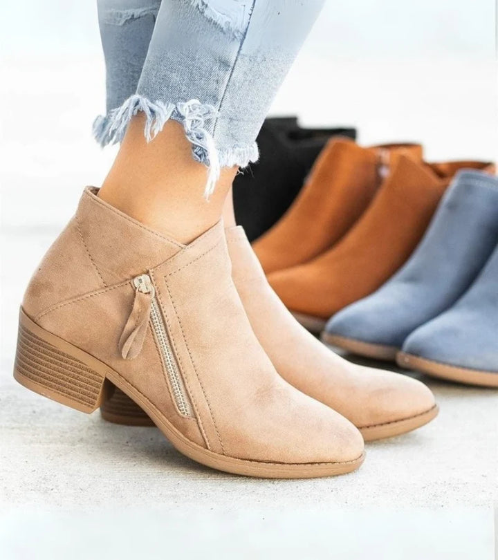 Eleonora | orthopaedic ankle boots with zip