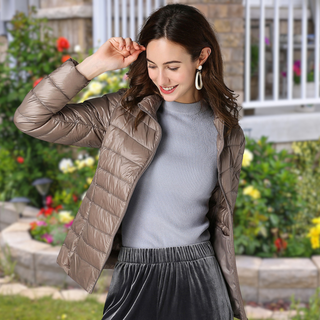 Seraphina | White Down Waterproof Jacket