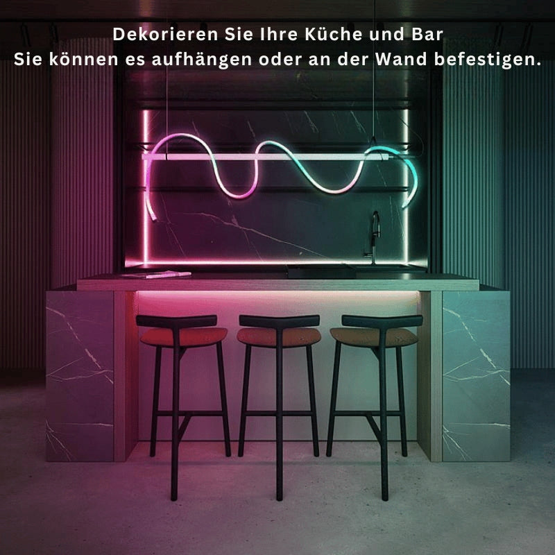 LumiRope 360-Degree Smart RGB Flexible Silicone Light, view 5 - Elena Harper