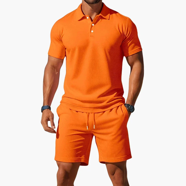 Leon | Lightweight Polo Set for Relaxed Summer Looks