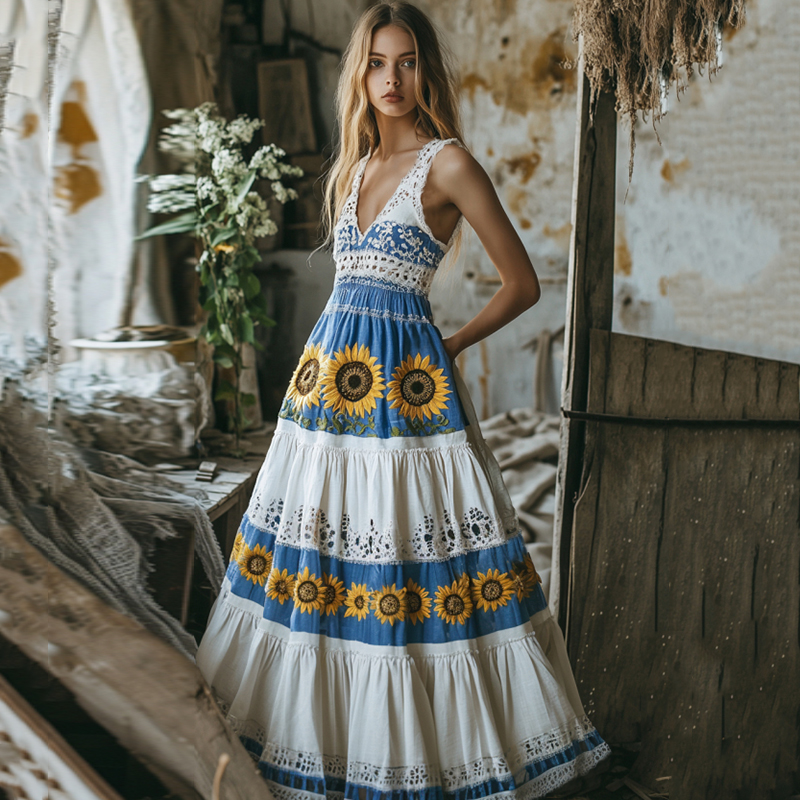 Gracefully Designed Dress - Elena Harper