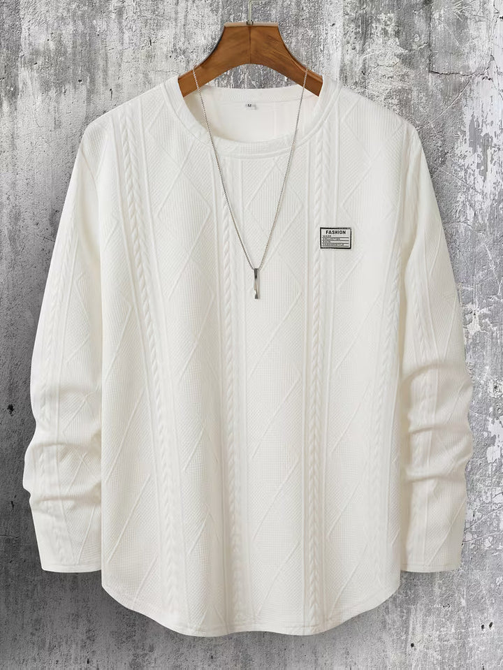 Pauleta - Casual Long Sleeve Crew Neck Sweatshirt