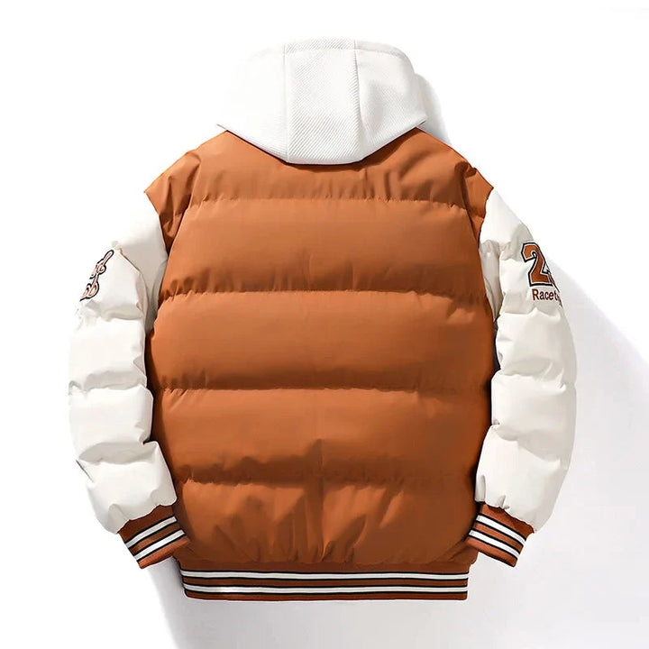 Emilian | Elegant and Warm Hooded Puffer Jacket