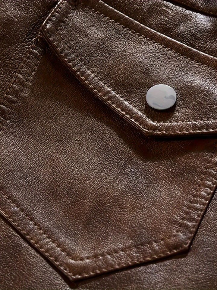 Roman Hooded Moto Jacket - Elena Harper