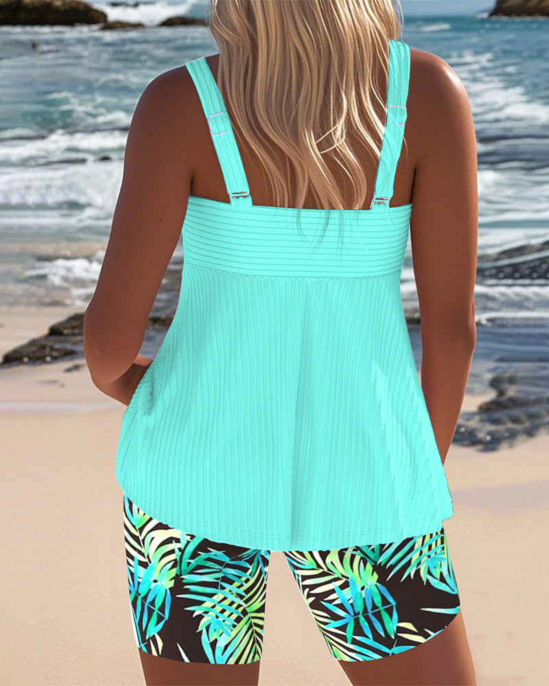 Carmen | Colourful Tankini Set