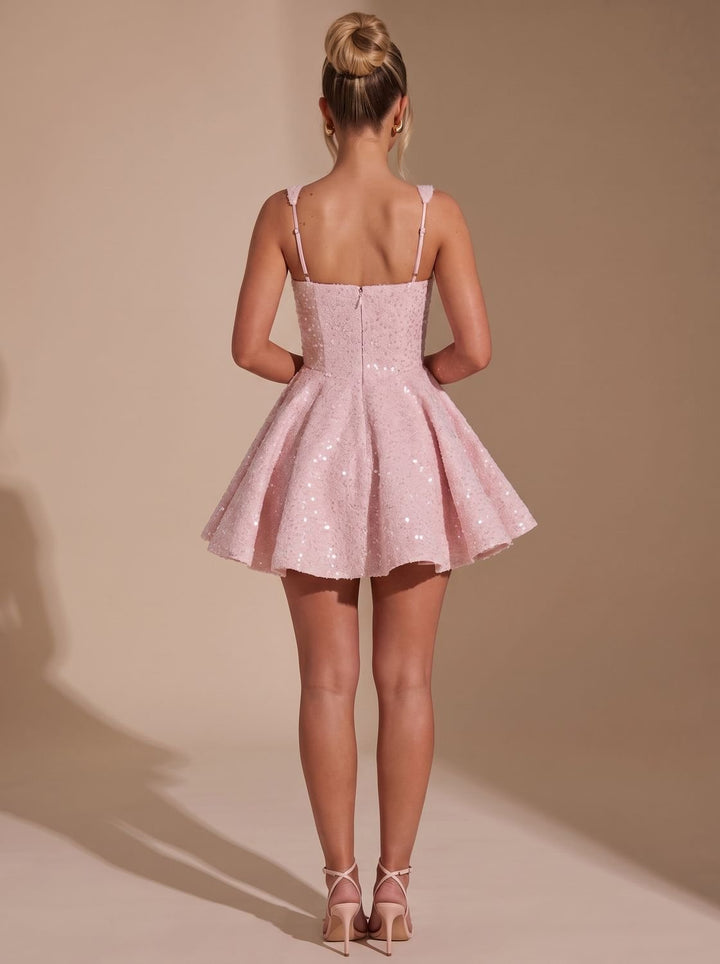 Mia | Sparkling Sequin Party Dress for Dazzling Appearances