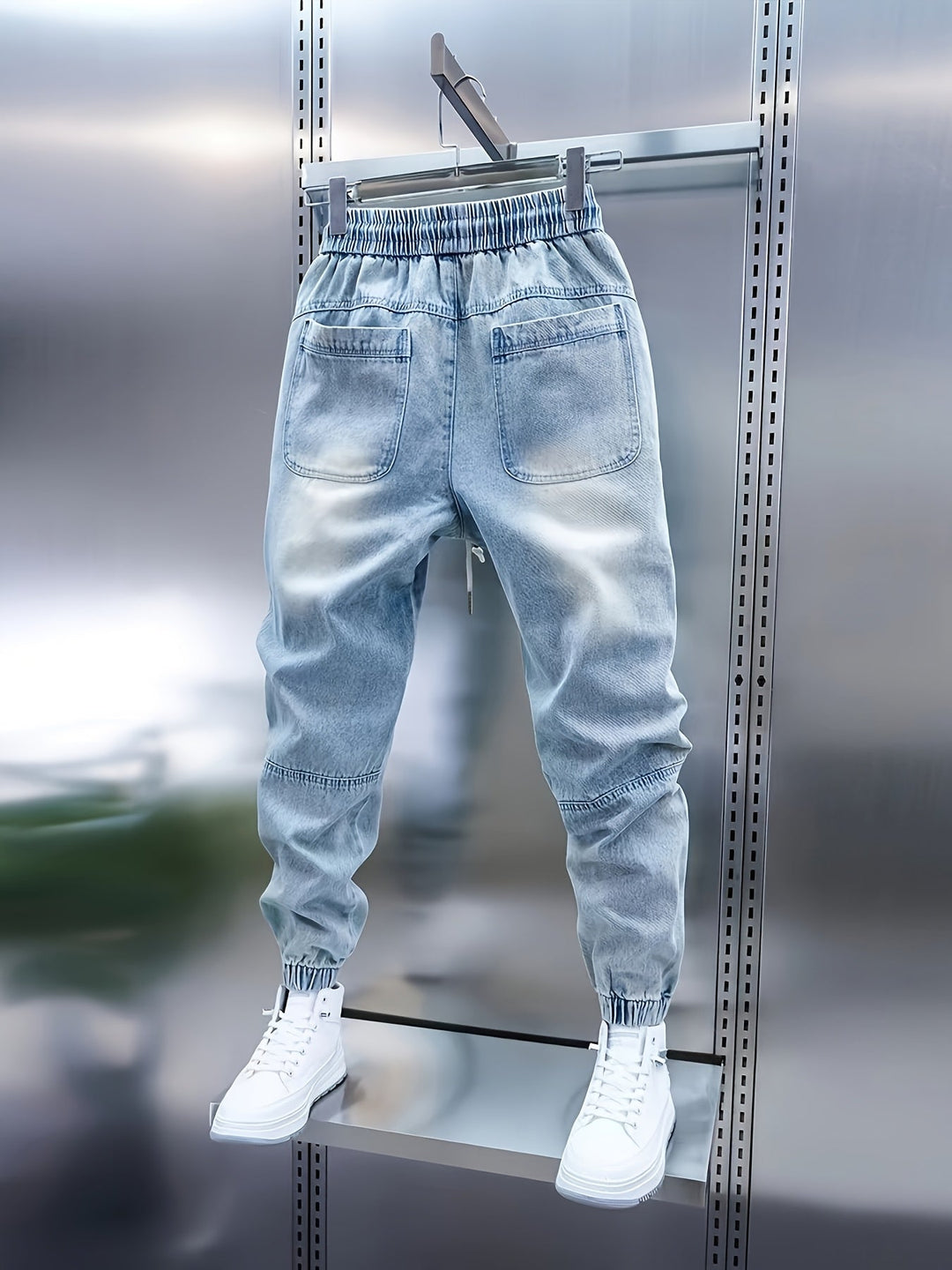 LAURENT MONACO | RELAXED FIT DENIM PANTS