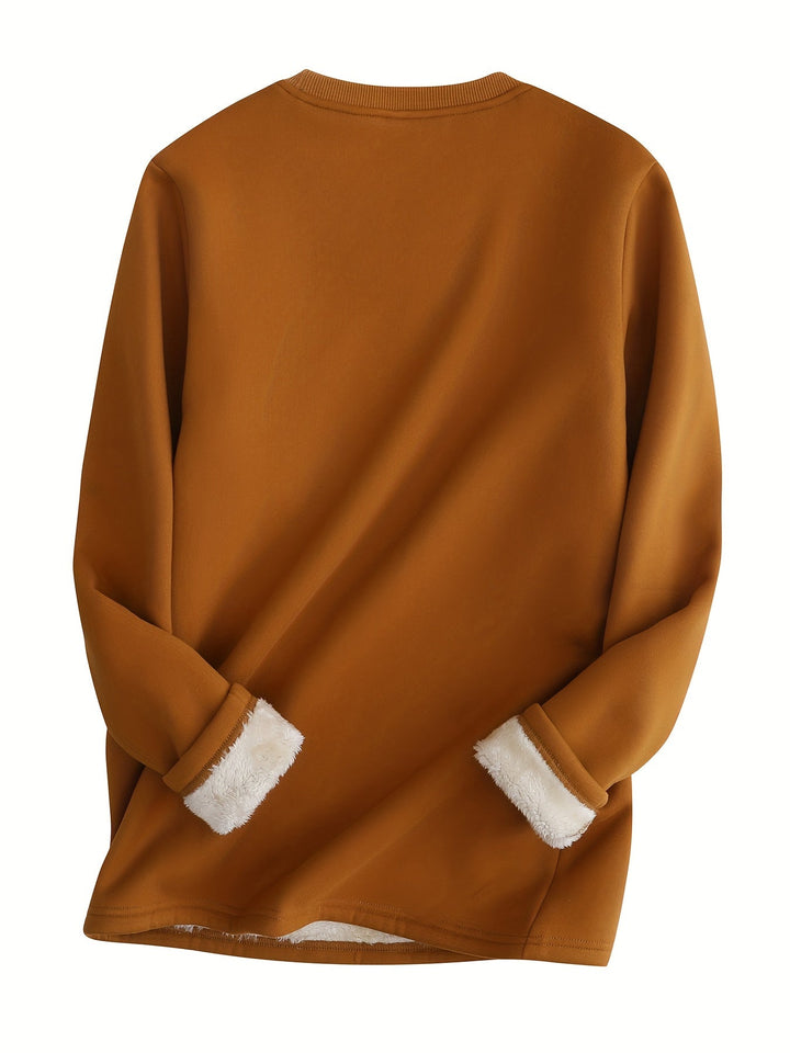 Comfortable Oversized Women's Sweatshirt Elina, view 4 - Elena Harper