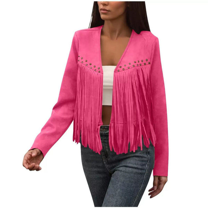 Women's Retro Ethnic Fringe Jacket