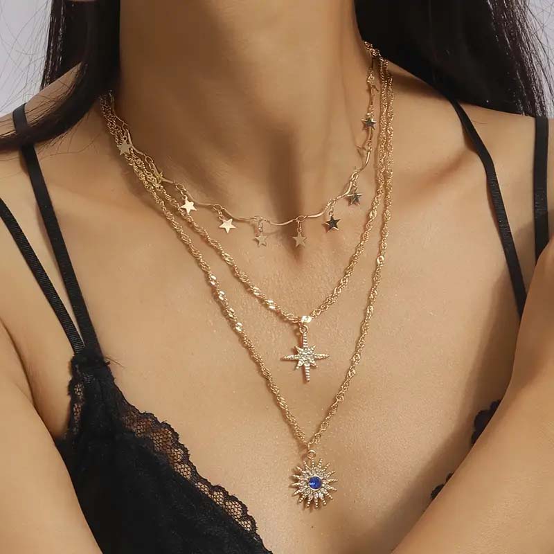 Bohemian Pendant Necklace - Elena Harper