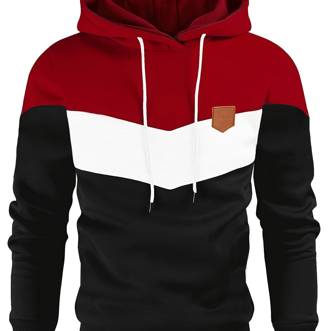 LAURENT MONACO | COLOR BLOCK HOODIE FOR MEN