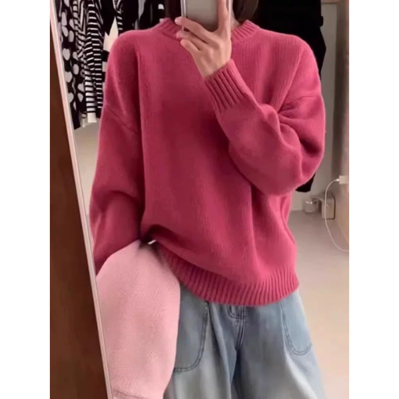Women's Luxurious Oversized Mohair Blend Jumper - Elena Harper
