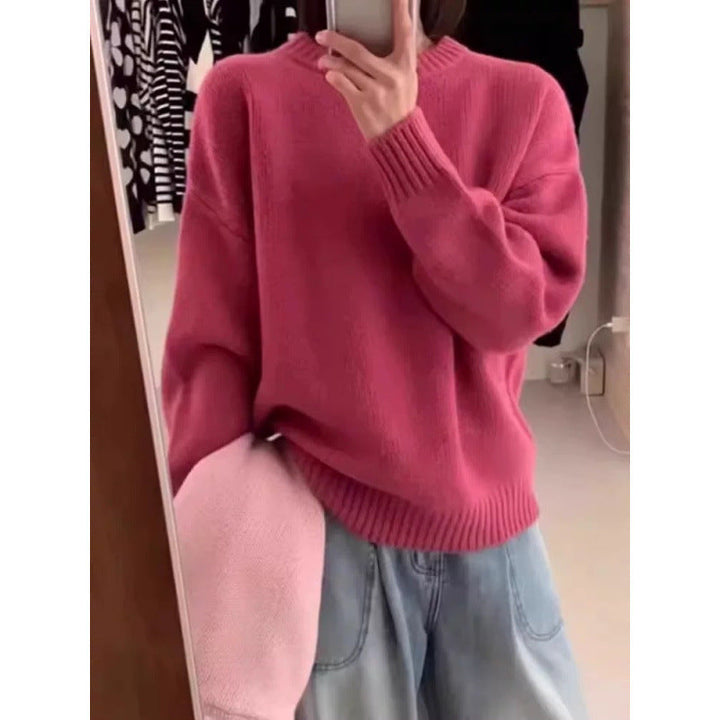 Women's Luxurious Oversized Mohair Blend Jumper - Elena Harper